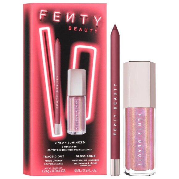 Fenty Beauty Other - FENTY BEAUTY by Rihanna Lined + Luminized 2-Piece Lip Set
